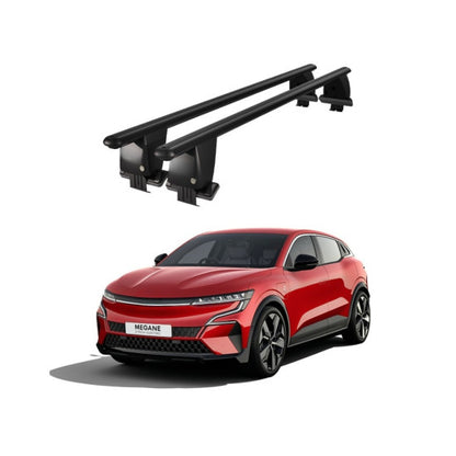 Bare transversale portbagaj Renault Megane E-Tech Electric 2021+ idealSTORE, aluminiu, plafon neted, negru