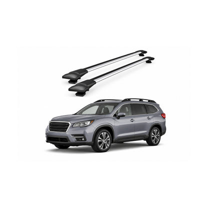 Bare Portbagaj Transversale idealSTORE pentru Subaru Evoltis SUV 2020-, 96-100 cm, Aluminiu, T-slot, Aerodinamice, Sarcina Maxima 75 kg