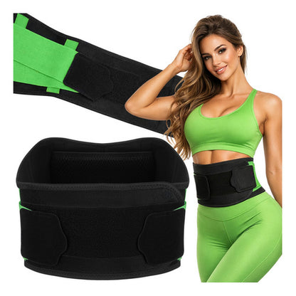 Centura fitness din neopren idealBelt idealSTORE, Dimensiune 120x24cm, Calitate premium
