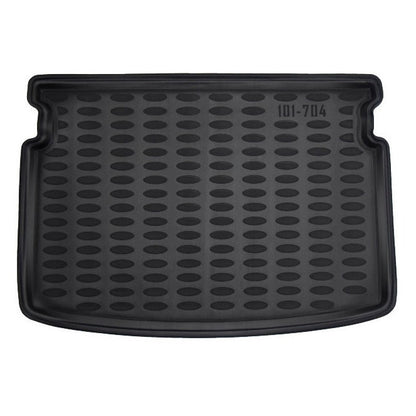 Covor Porbagaj Tip Tavita idealSTORE, Compatibil Volkswagen Golf VIII Hatchback 2020, Material TPE Flexibil, Margine Inalta