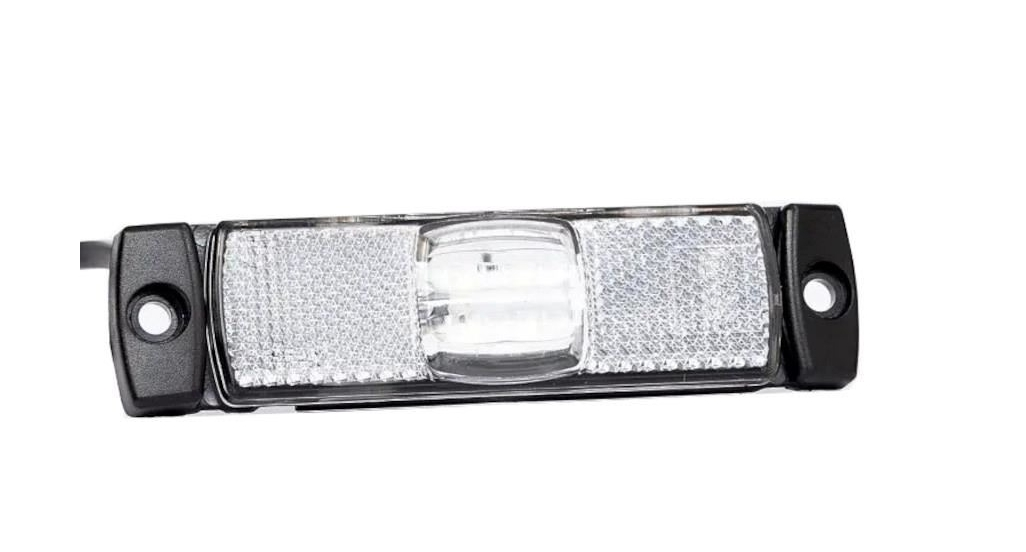 Lampa LED Gabarit idealSTORE, 12-36V, dimensiune 10032, 4 leduri Albe, cu suport Urechi, Forma Dreptunghiulara