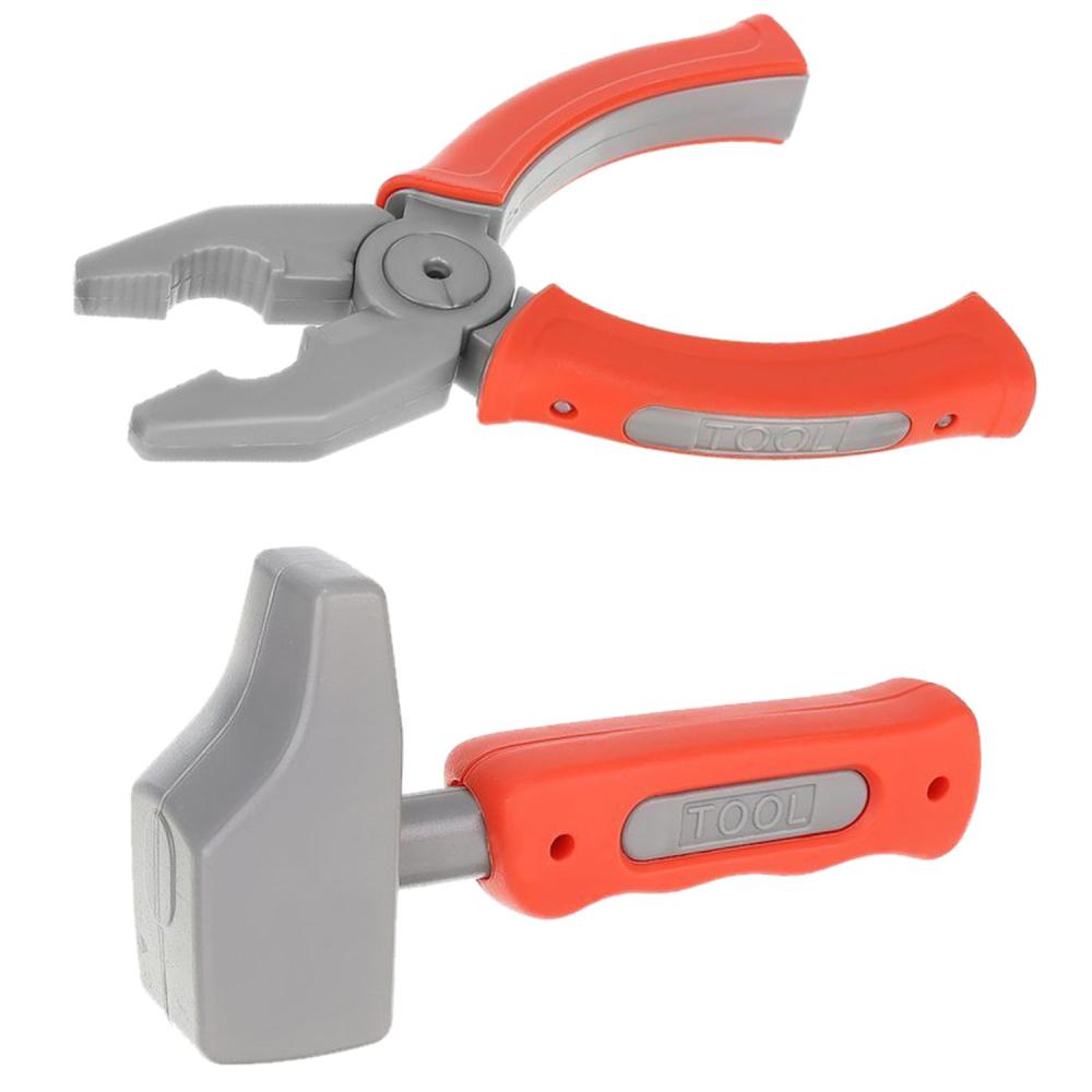 Banc de Lucru Jucarie pentru Copii cu Scule si Accesorii din Plastic, 65 de Piese pentru Atelier