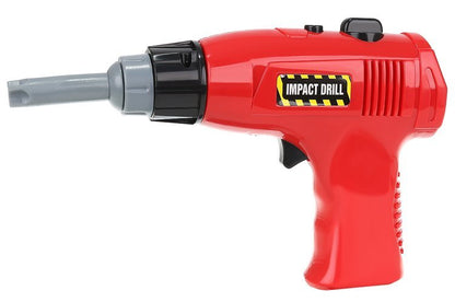 Carucior de scule pentru copii OM Market, 38 piese, Plastic, Multicolor, 3 ani+