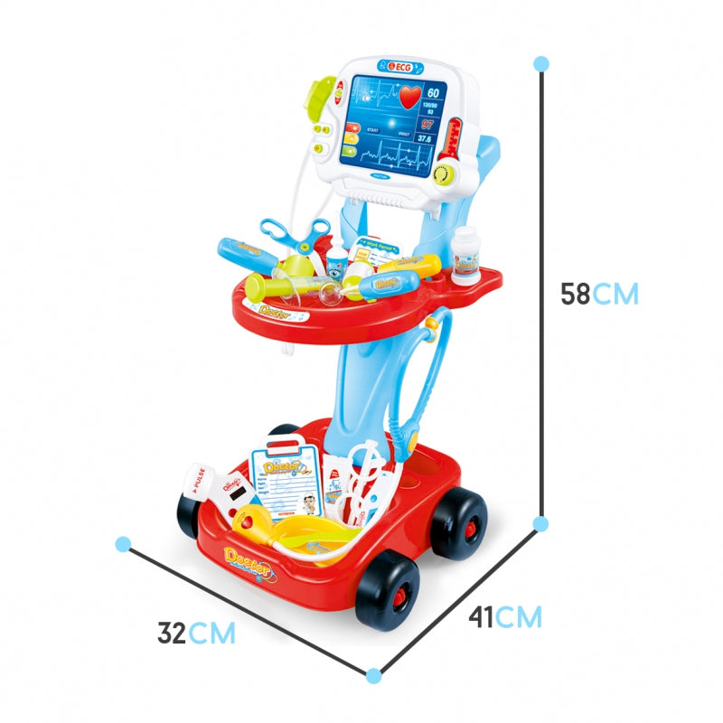 Set de 17 accesorii pentru copii 'Doctor', Doctor, 3+ ani