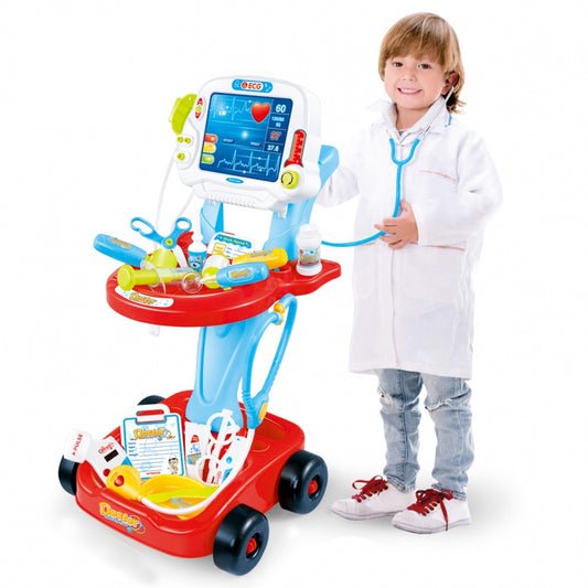 Set de 17 accesorii pentru copii 'Doctor', Doctor, 3+ ani