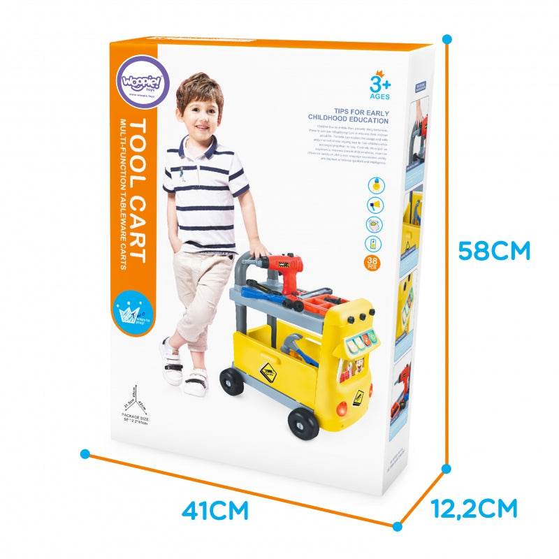 Atelier de lucru, Woopie, 20 piese, 3 ani+, Multicolor