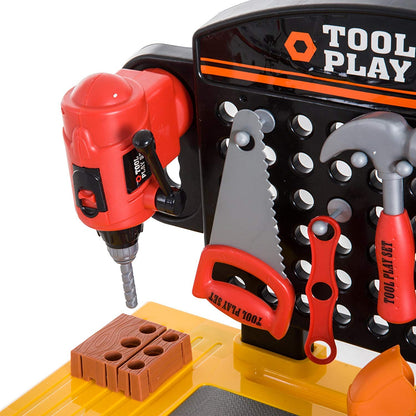 Banc de lucru cu unelte si scule, Rosu