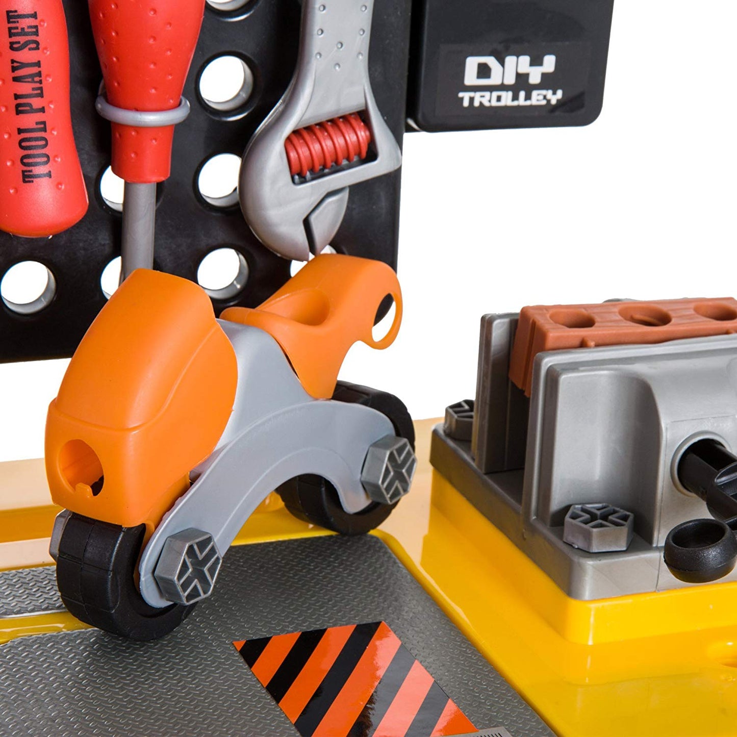 Banc de lucru cu unelte si scule, Rosu