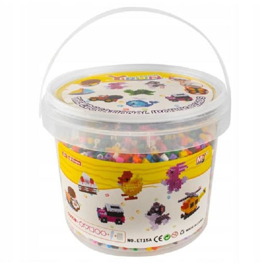 Set 5000 margele de calcat, 6+ ani, Multicolor