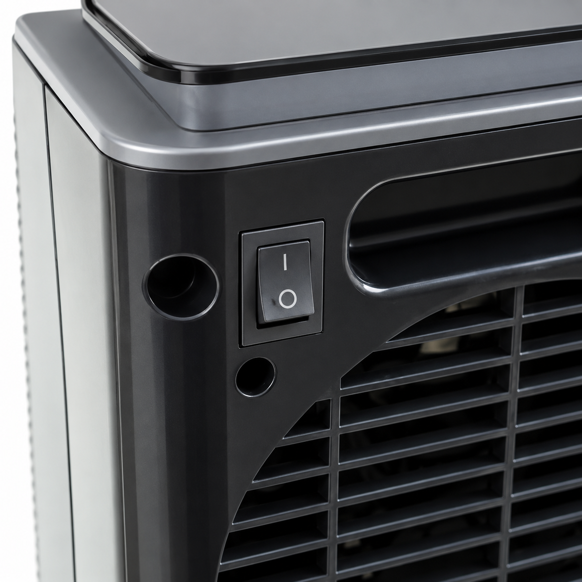 Radiator electric Mini HotFire idealSTORE, Putere 1500w, Detine 2 trepte de putere, Termostat reglabil intre 10°C-40°C