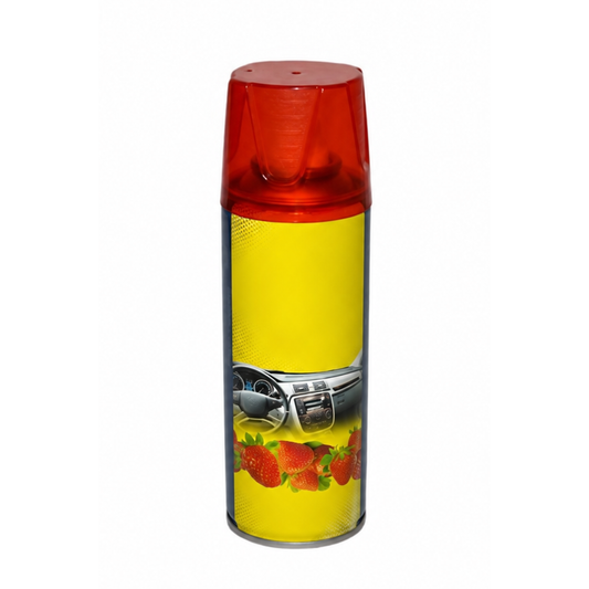 Spray Siliconic Pentru Bord Auto idealSTORE, Efect Antistatic, Protectie Impotriva Radiatiilor si Umiditatii, Pentru Plastic si Vinil, Cantitate 200ML, Parfum de Capsuni
