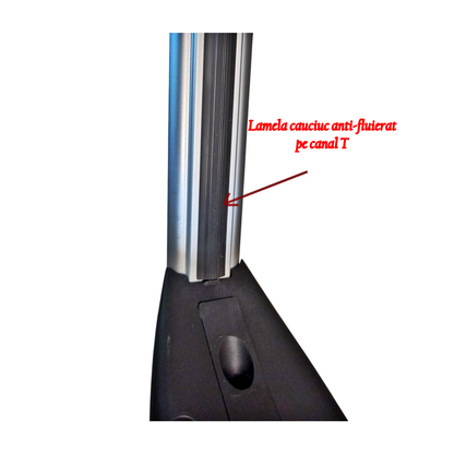 Bare transversale portbagaj Peugeot 5008 2017-2020 idealSTORE, aluminiu, plafon neted, argintiu