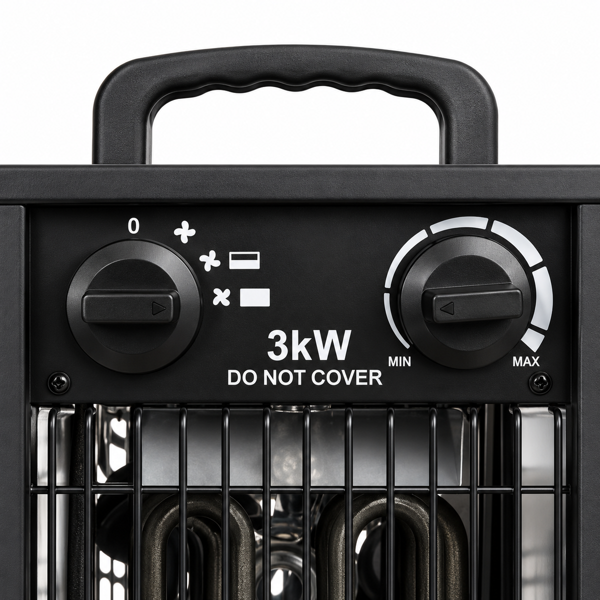 Radiator electric idealSTORE, Putere 3000w, Detine 2 trepte de putere, Termostat reglabil 0°C-85°C