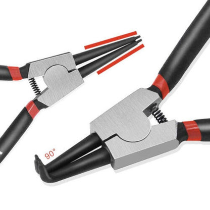 Set 4 clesti sigurante circlip interior exterior auto si mecanica