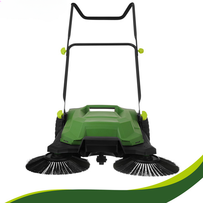 Matura manuala GardenLux idealSTORE, Latime de lucru 680mm, Recipient colector de 24L,Capacitate de curatare 2100 m2 /h