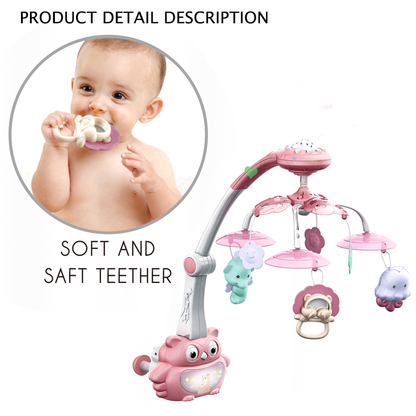 Carusel muzical cu proiector si telecomanda Dream World