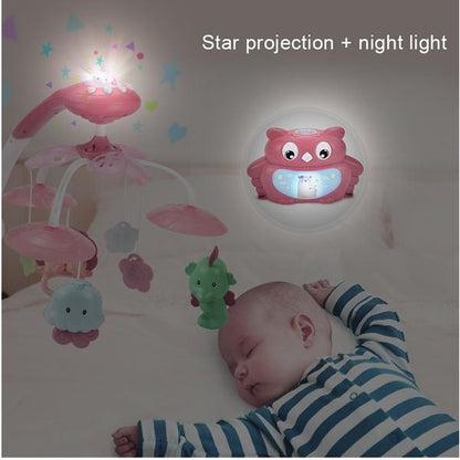 Carusel muzical cu proiector si telecomanda Dream World