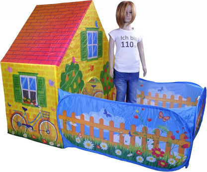 Cort de joaca Playhouse Casuta din gradina