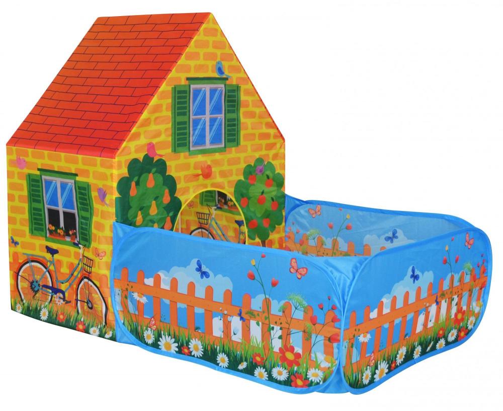 Cort de joaca Playhouse Casuta din gradina