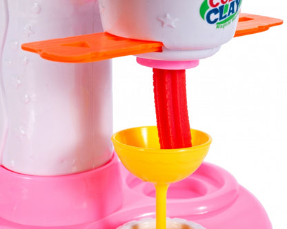 Set de creatie MalPlay, Masina de inghetata si prajituri cu 6 tuburi de plastelina non-toxic