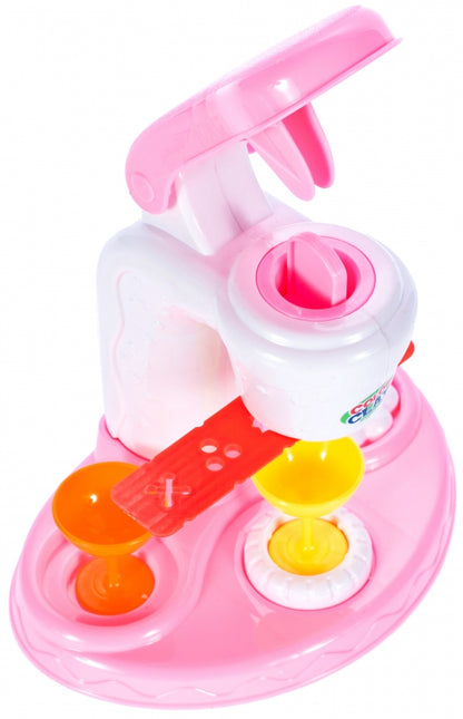 Set de creatie MalPlay, Masina de inghetata si prajituri cu 6 tuburi de plastelina non-toxic