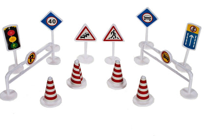 Garaj de Politie MalPlay, cu 4 masinute ,1 elicopter, pista 2 nivele