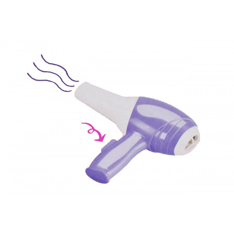 Masuta de Make-Up pentru copii, MalPlay Lila - Roz cu MP3, oglinda, bagheta magica, melodii si lumini, 68 cm