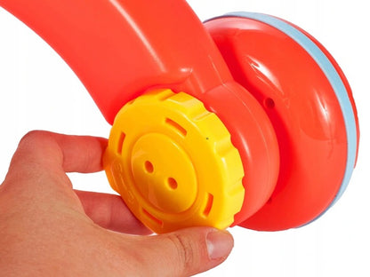 Antepremergator interactiv 5 in 1 Crab Rosu