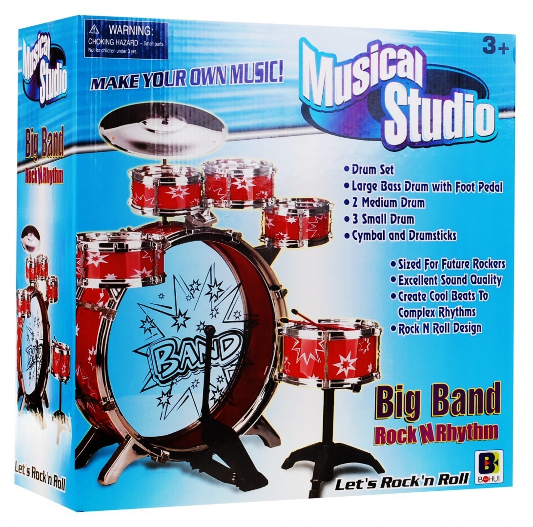 Set de 6 tobe cu cinel si scaun, albastru