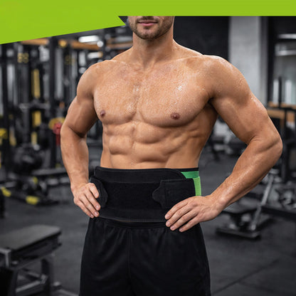 Centura fitness din neopren idealBelt idealSTORE, Dimensiune 120x24cm, Calitate premium