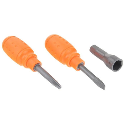 Banc de Lucru, Super Tools, Asamblat in Valiza Practica si Usor de Carat, 50 Accesorii +, Include Bormasina Functionala, Surubelnite, Ciocan, Fierastrau, 72 cm Inaltime, Albastru