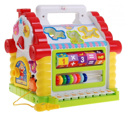 Casuta interactiva cu forme si pian