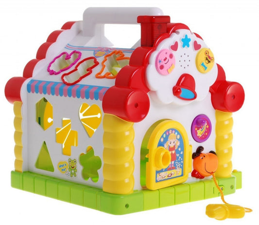 Casuta interactiva cu forme si pian