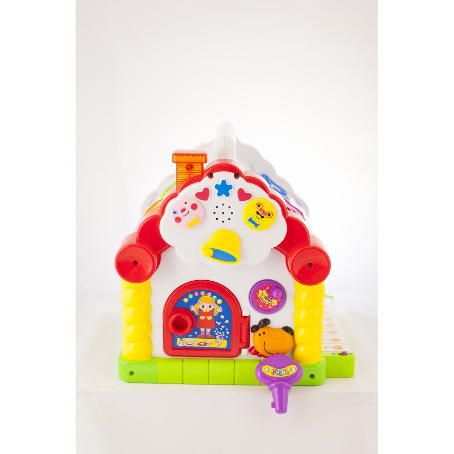 Casuta educativa si interactiva Happy House Jucarie interactiva, Maty Nasu