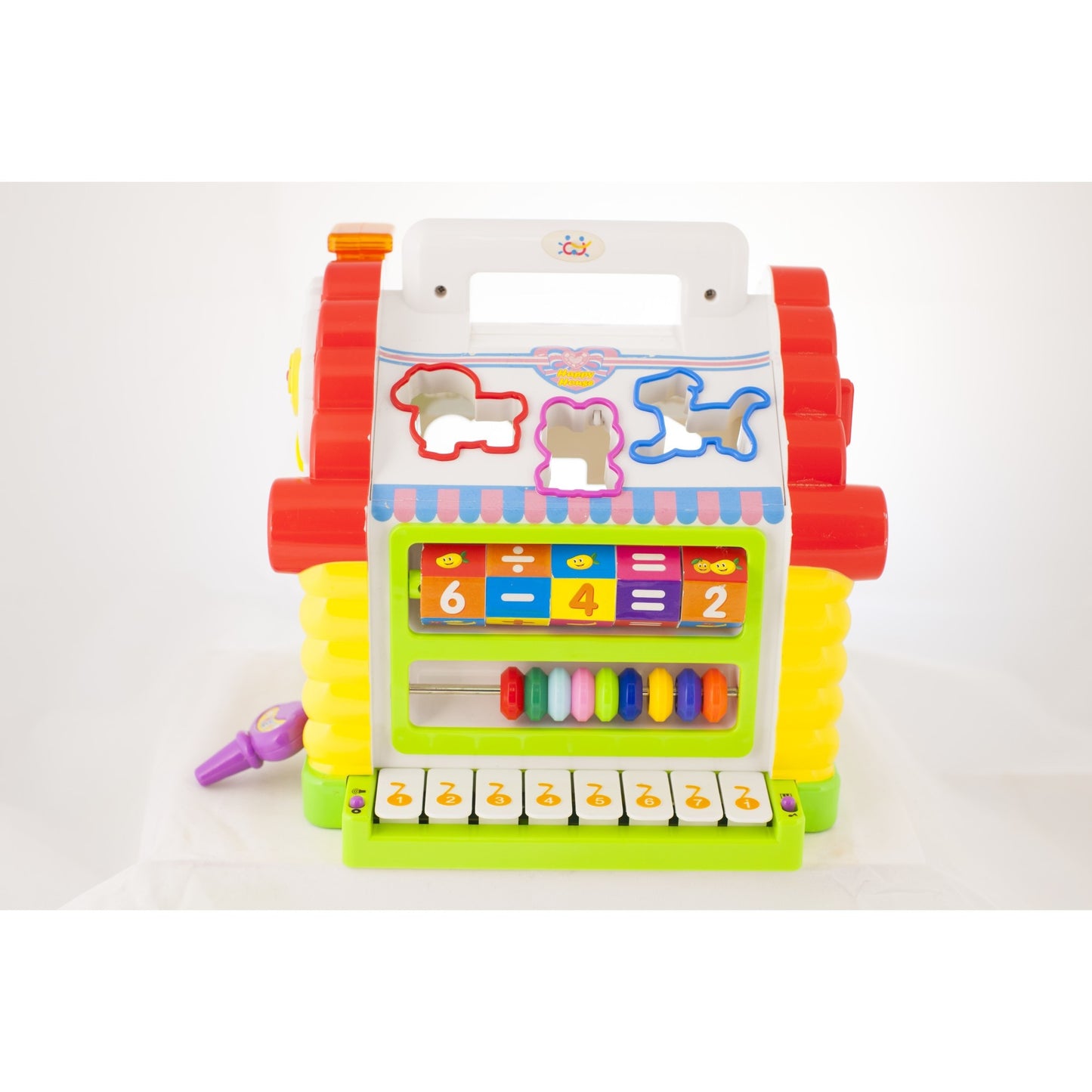 Casuta educativa si interactiva Happy House Jucarie interactiva, Maty Nasu