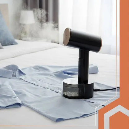 Aparat De Calcat Cu Abur idealSTORE, Putere 2000 W, Rezervor 300 ML, 3 Niveluri De Abur, Control Tactil, Calcare Verticala Si Orizontala, Oprire Automata, Accesoriu 2 in 1, Husa Inclusa