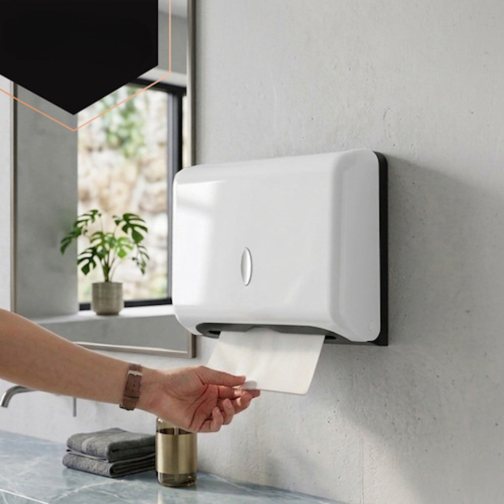 Dozator prosoape hartie dispenser IdealStore ABS montare perete alb