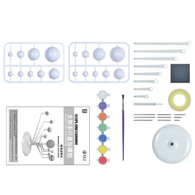 Joc educativ si creativ 3D, de pictura - Sistemul Solar, 7toys