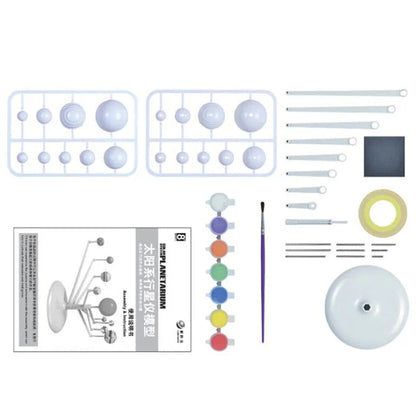 Joc educativ si creativ 3D, de pictura - Sistemul Solar, 7toys