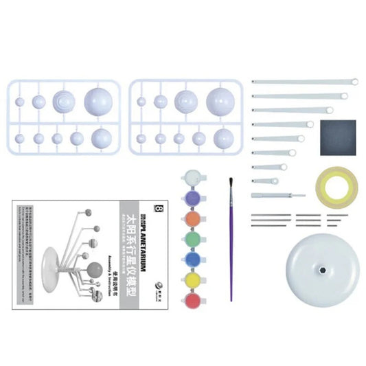 Joc educativ si creativ 3D, de pictura - Sistemul Solar, 7toys