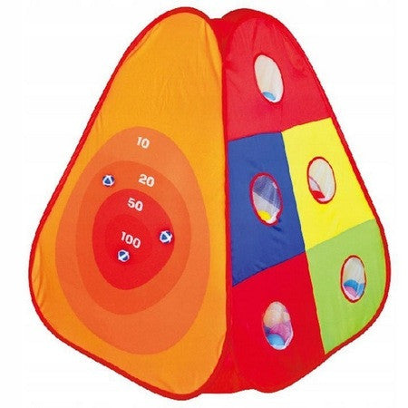 Cort Iplay cu Tunel, Bazin si 100 bile din Plastic, multicolor