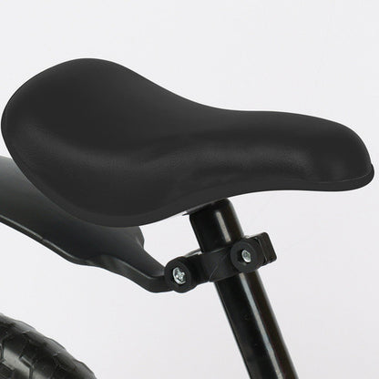 Bicicleta de echilibru fara pedale IdealStore cu roti EVA si cadru din magneziu negru
