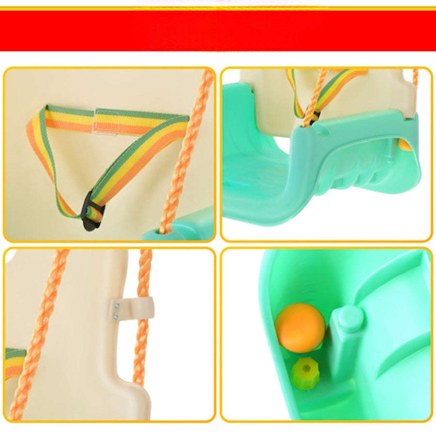 Leagan copii 3 in 1 idealStore pentru interior si exterior cu centura siguranta