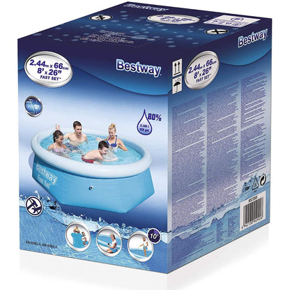 Piscina Bestway Easy Set, 244x66 cm,Capacitate 2100l