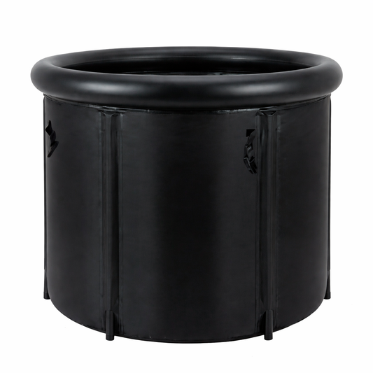 Cada pliabila gonflabila WinterBath idealSTORE conceputa pentru terapia cu apa rece, Capacitate 320L