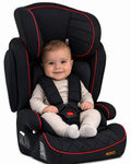 Scaun Auto Profesional Dedicat Pentru Copil Baby Jolie MIKO idealSTORE,Greutate 9-36 kg,Tetiera Reglabila,Negru