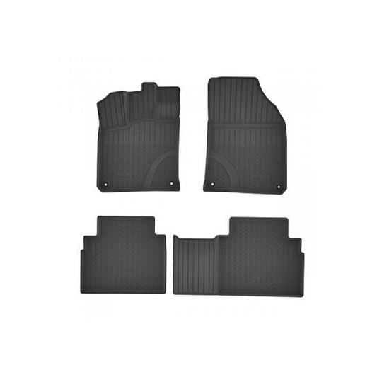Covorase auto tavita Geely Cityray idealSTORE Set 4 bucati TPE margine inaltata protectie completa