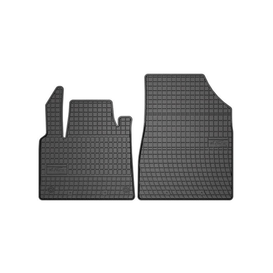 Covoare Interior Cauciuc Renault Kangoo E-Tech Electric Combivan randul 1 2022 idealSTORE Set 2 Bucati cu Bordura Inalta