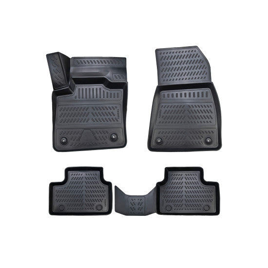 Covorase auto tavita Volvo EX40 Recharge Electric EV 2024 idealSTORE Set 4 bucati TPE margine inaltata protectie completa