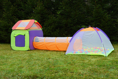 Cort si spatiu de joaca pentru copii 3in1 250 cm x 85 cm